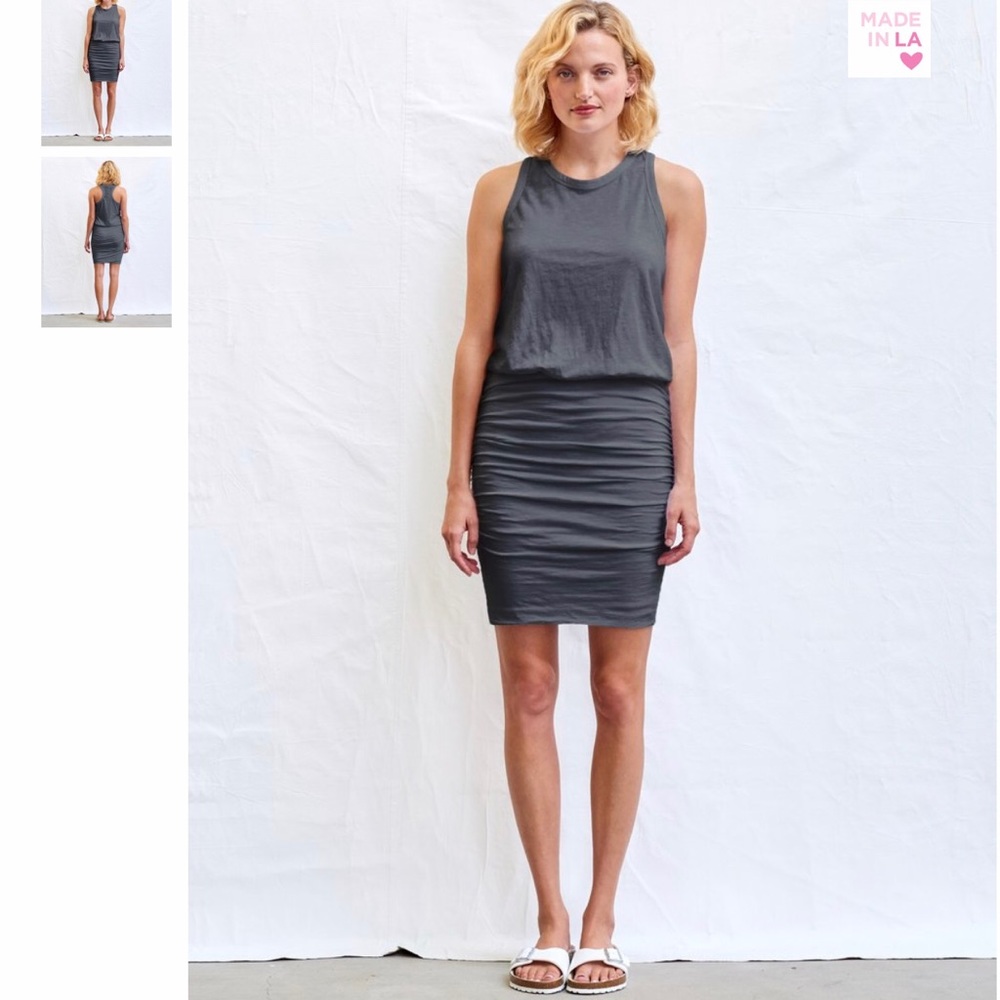 NWT Anthropologie Sundry Dress size L/XL Grey